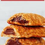 Nutella Stuffed Granola Bars (Vegan / GF)