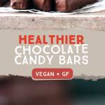 Healthier Chocolate Candy Bars (Vegan + GF)