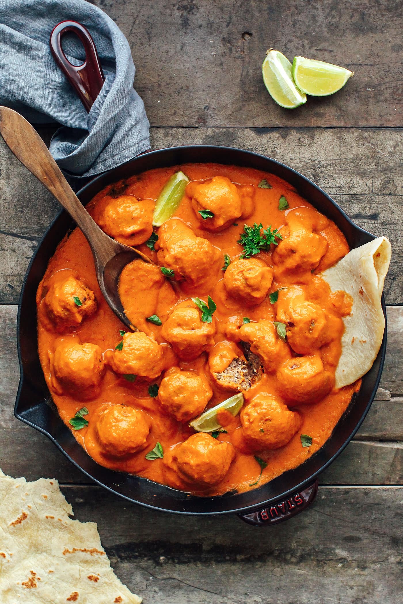 Veggie Balls in Masala Sauce