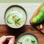 Creamy Cucumber Gazpacho