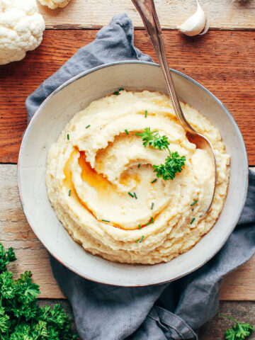 Celery Root & Cauliflower Purée