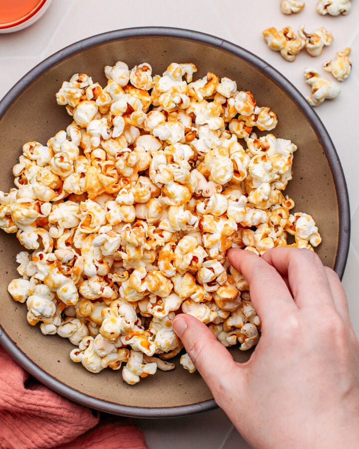 Maple Cinnamon Popcorn
