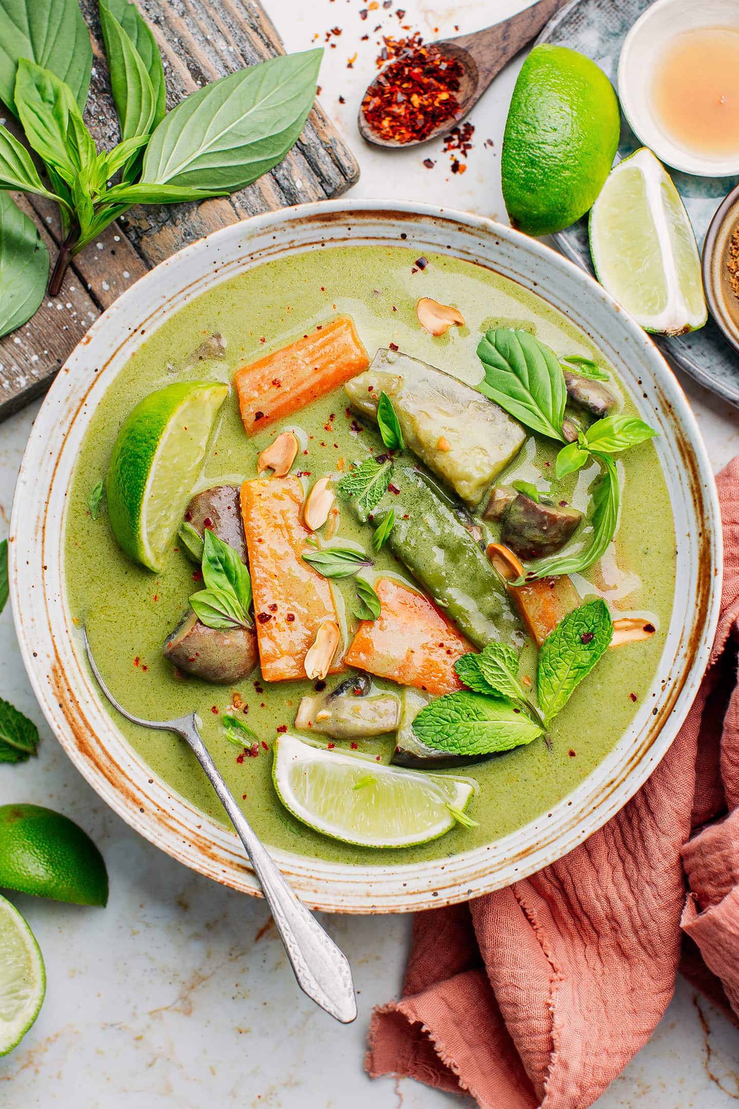 Easy Vegan Thai Green Curry
