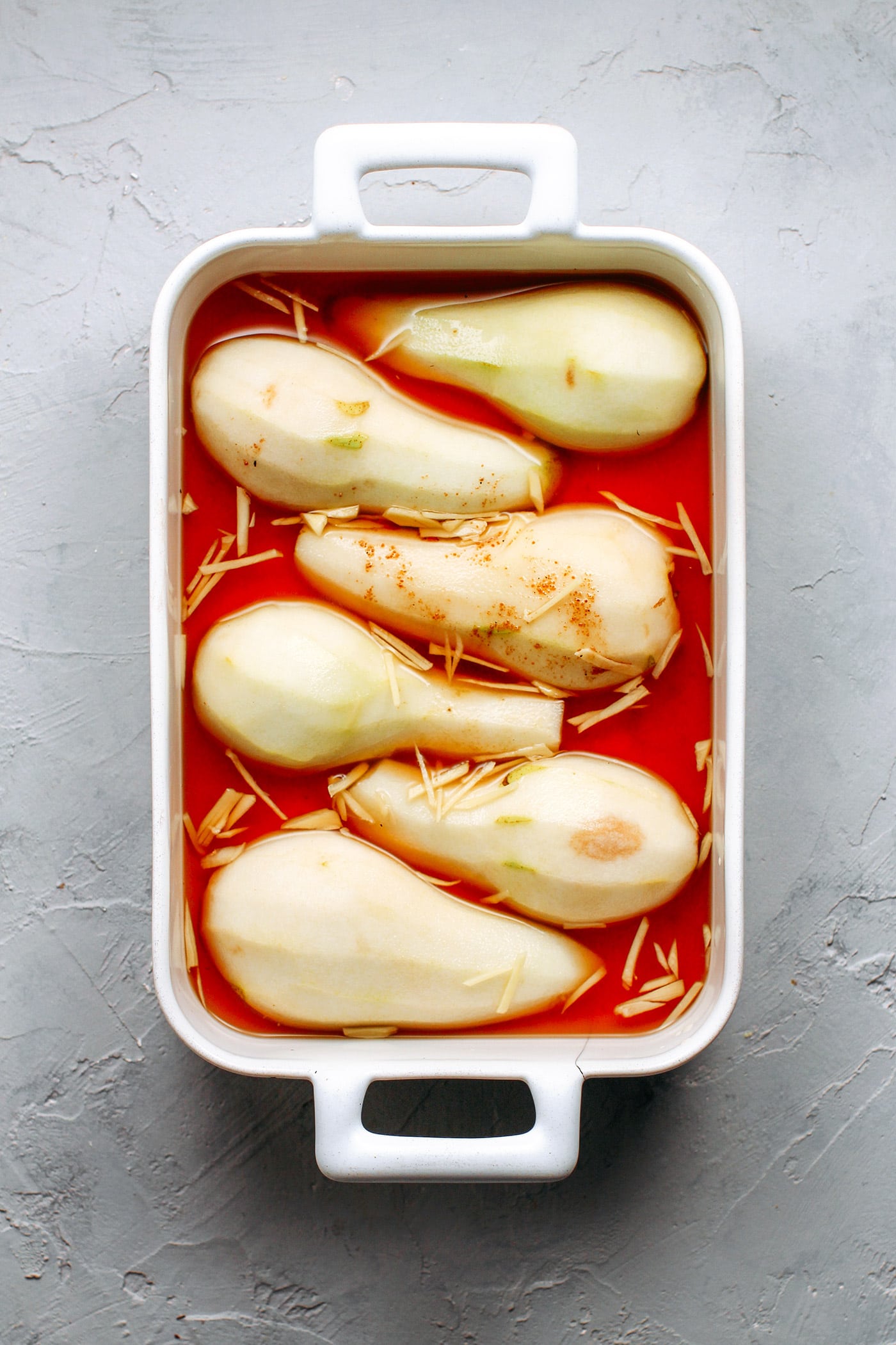 Roasted Pears in Ginger Syrup