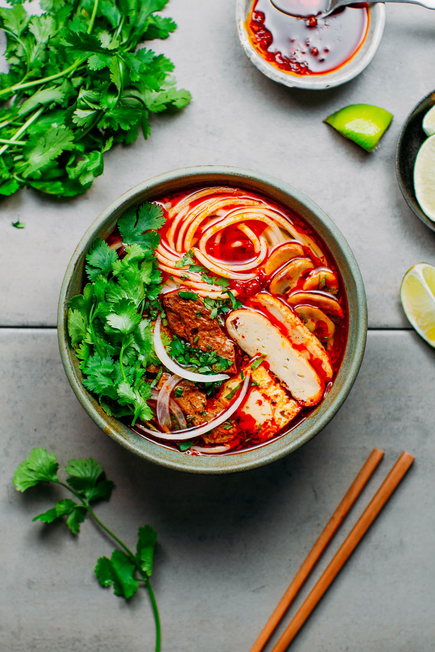 Vegan Bún Bò Huế
