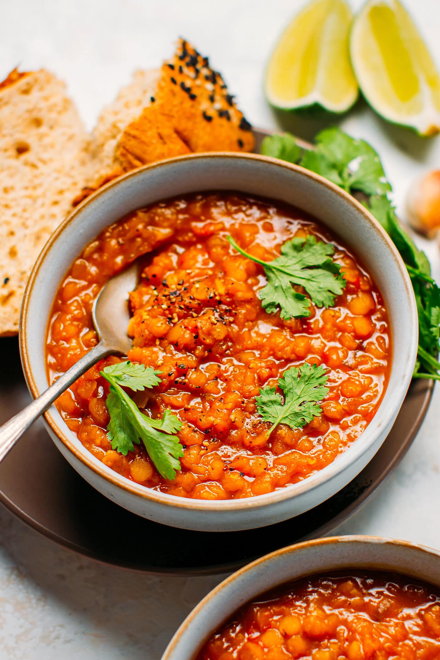 1-Pot Sweet & Sour Red Lentil Soup
