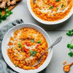 1-Pot Sweet & Sour Red Lentil Soup