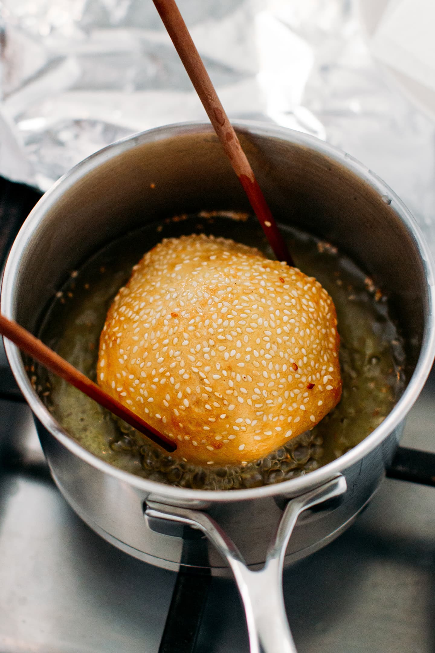 Super Tender Sesame Donuts