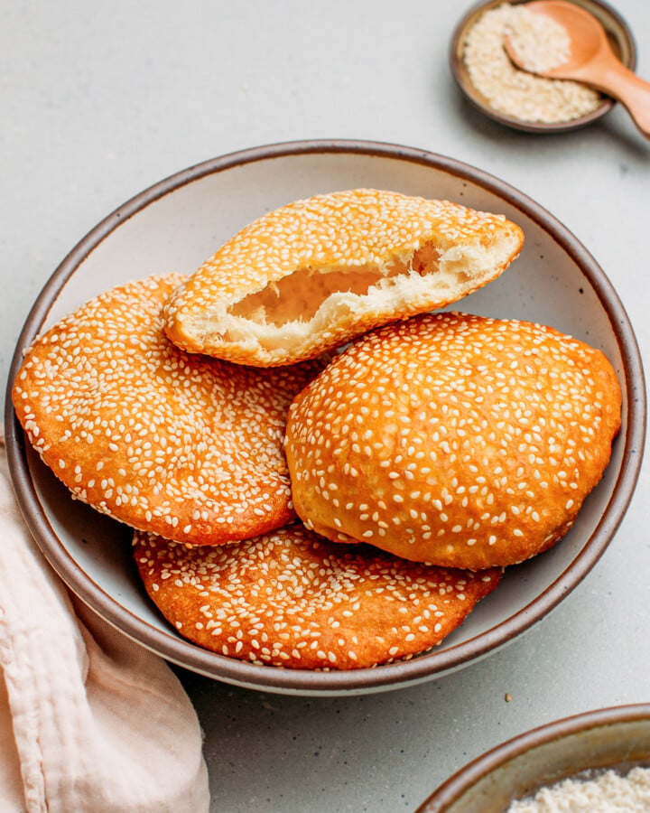 Super Tender Sesame Donuts
