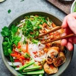 Vegan Bún Chả Giò