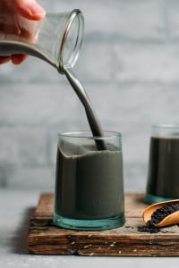 Black Sesame Cashew Milk