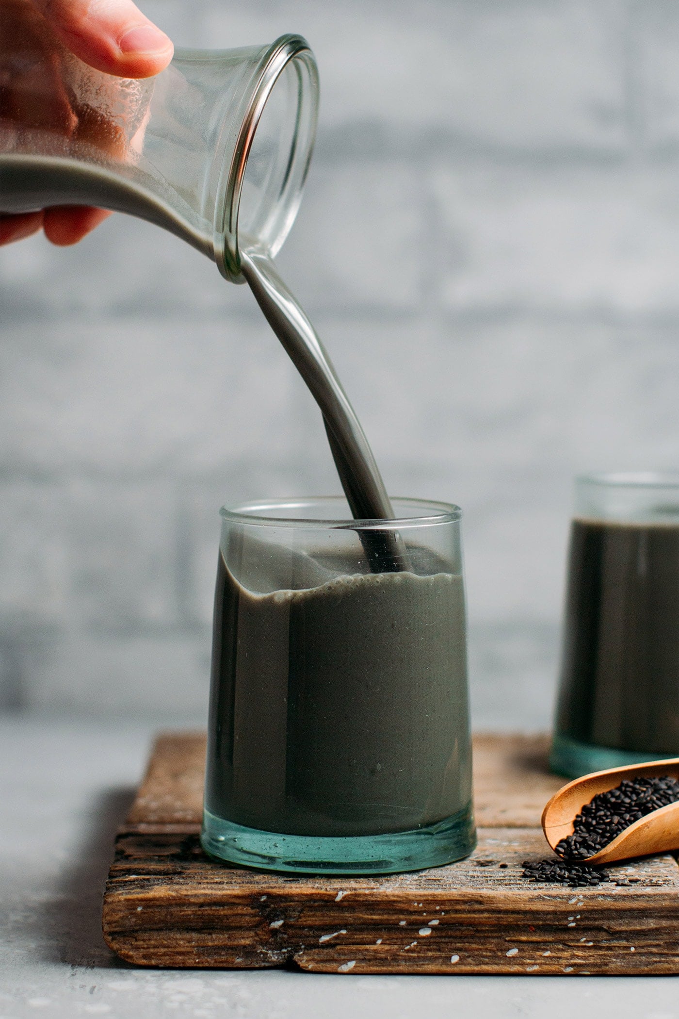 Black Sesame Cashew Milk