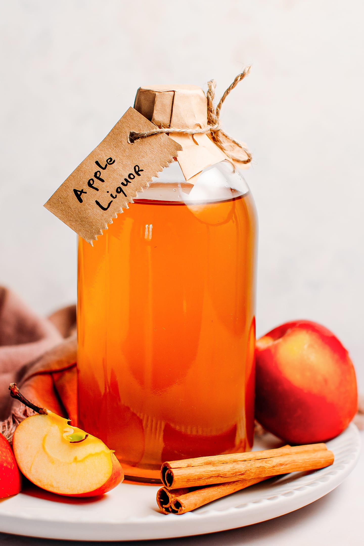 Homemade Apple Liqueur