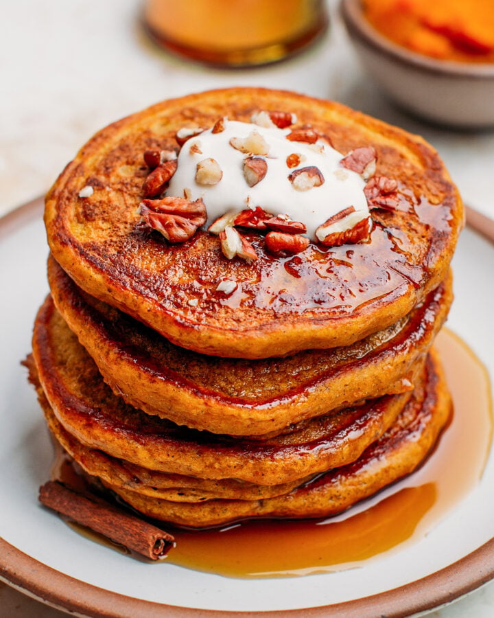 Vegan Pumpkin Pancakes