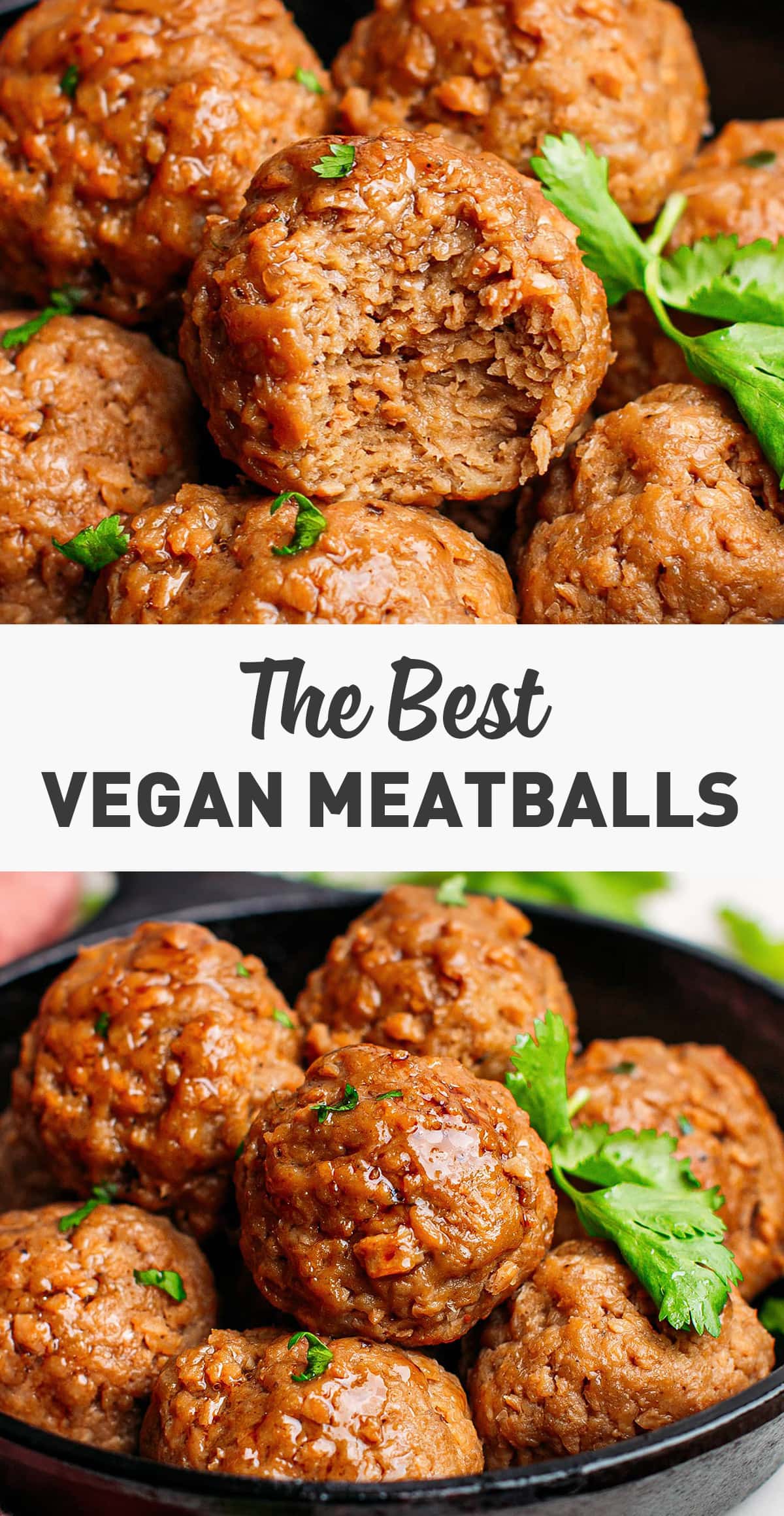 Introducing the best vegan meatballs! Incredibly tender, surprisingly meaty, and subtly smoky, these plant-based meatballs are mindblowing! Serve them with pasta and marinara sauce, use them in stews or soups, or simmer them in your favorite gravy! #meatballs #vegan