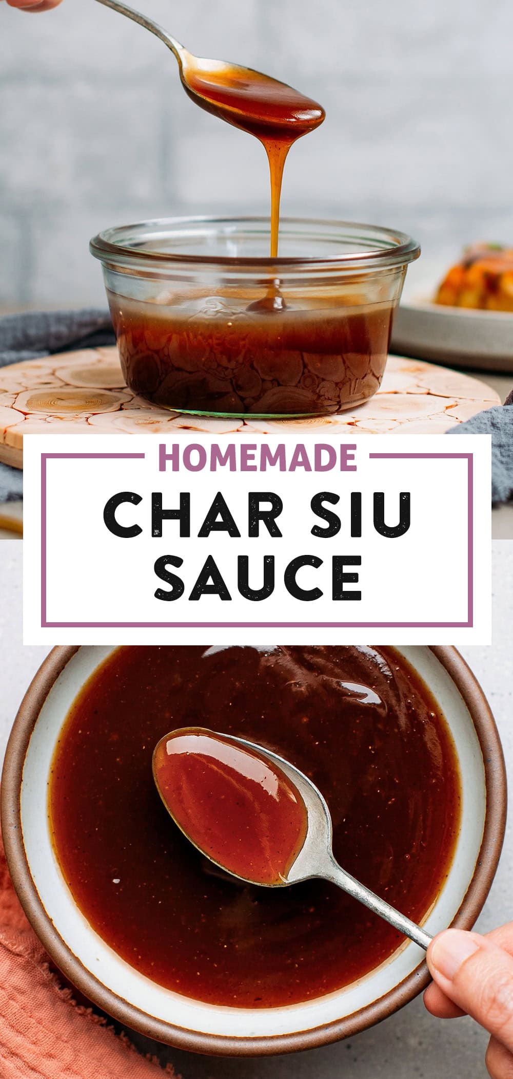 Make your own Char Siu sauce! It's naturally sweetened, vegan, and take just 10 minutes. It's rich, sweet, salty, and garlicky! #charsiu #vegan #plantbased #asiancooking