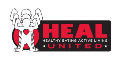 HEAL United (Healthy Eating Active Living) logo