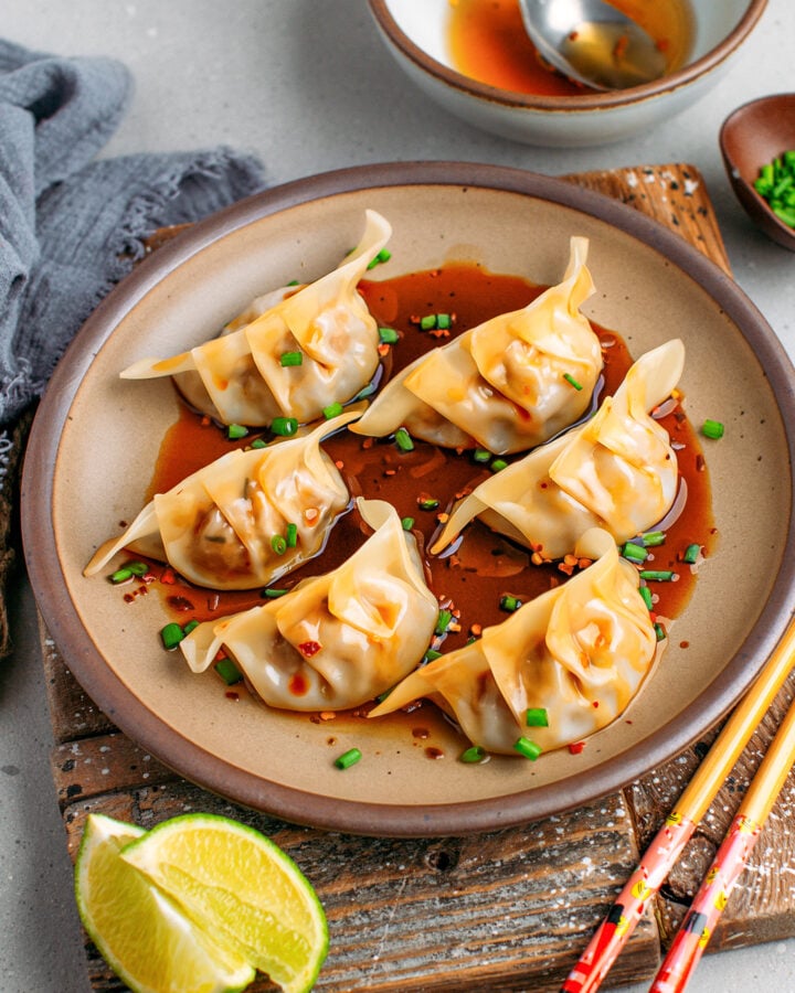 Vegan Jackfruit Dumplings