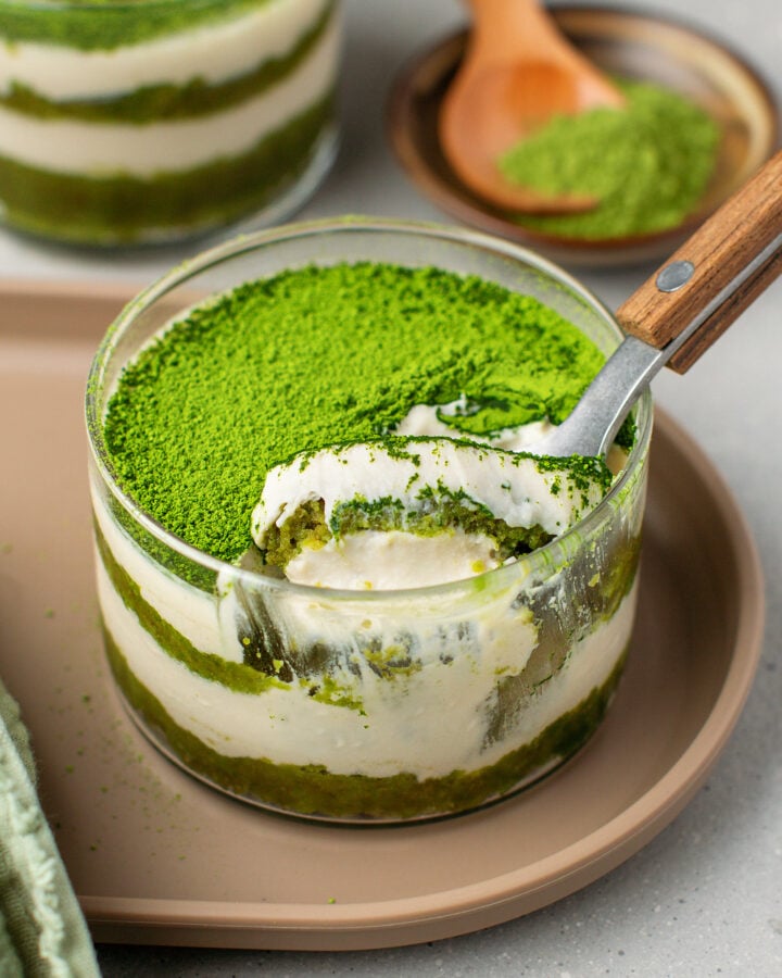 Vegan Matcha Tiramisu