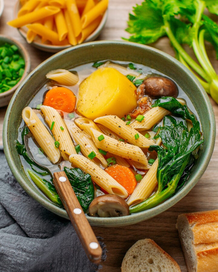 Celery Pasta Soup
