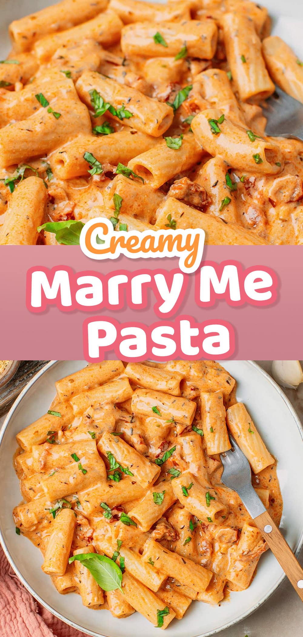 So creamy and infused with garlic and herbs, this vegan Marry Me Pasta is a plant-based twist on the viral favorite. Built around a rich sun-dried tomato sauce, it comes together in just 30 minutes. Perfect for a romantic date night - or double it and make it a family favorite.
