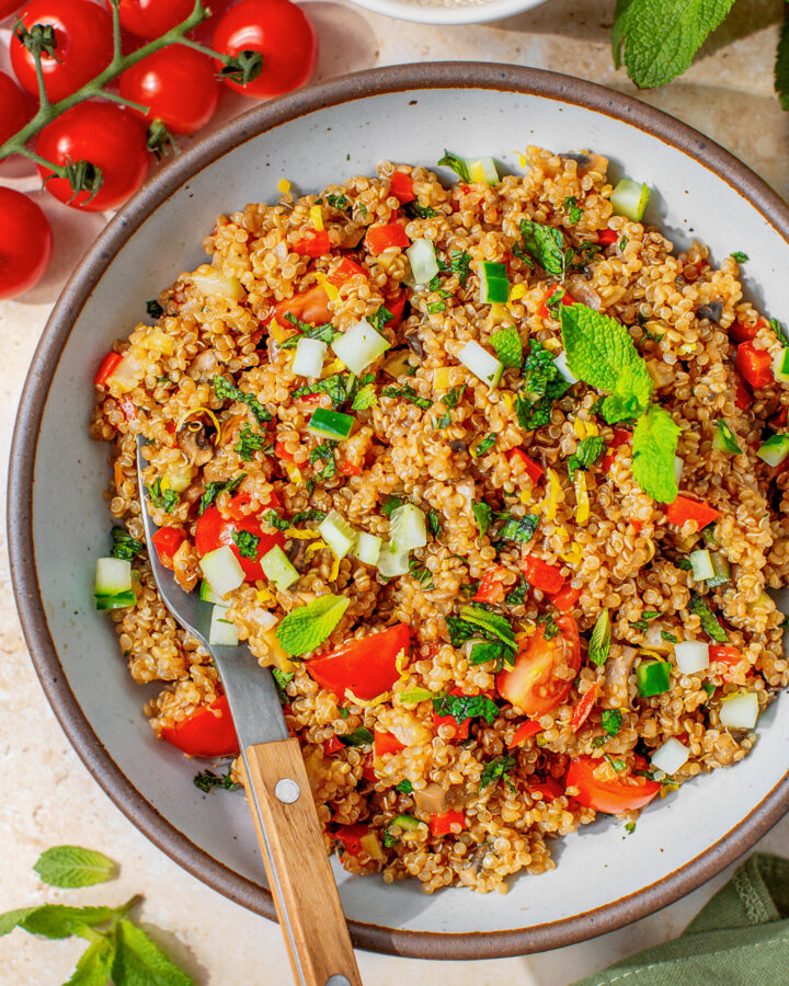 Lemony Quinoa Salad