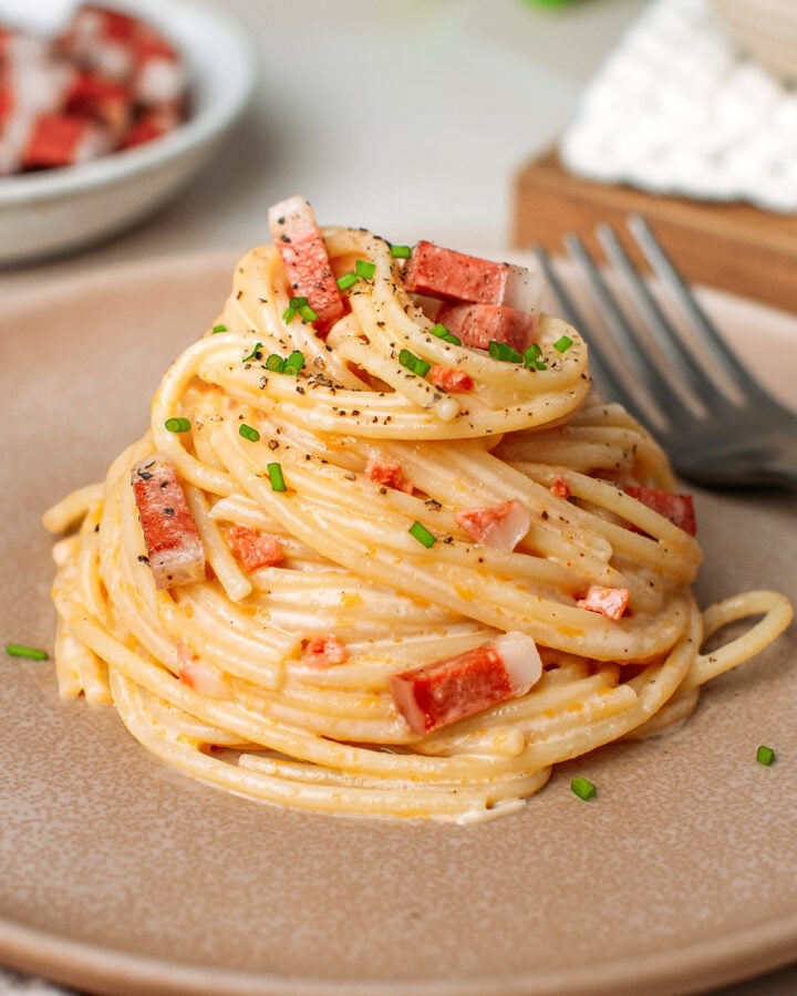 Creamy Vegan Carbonara