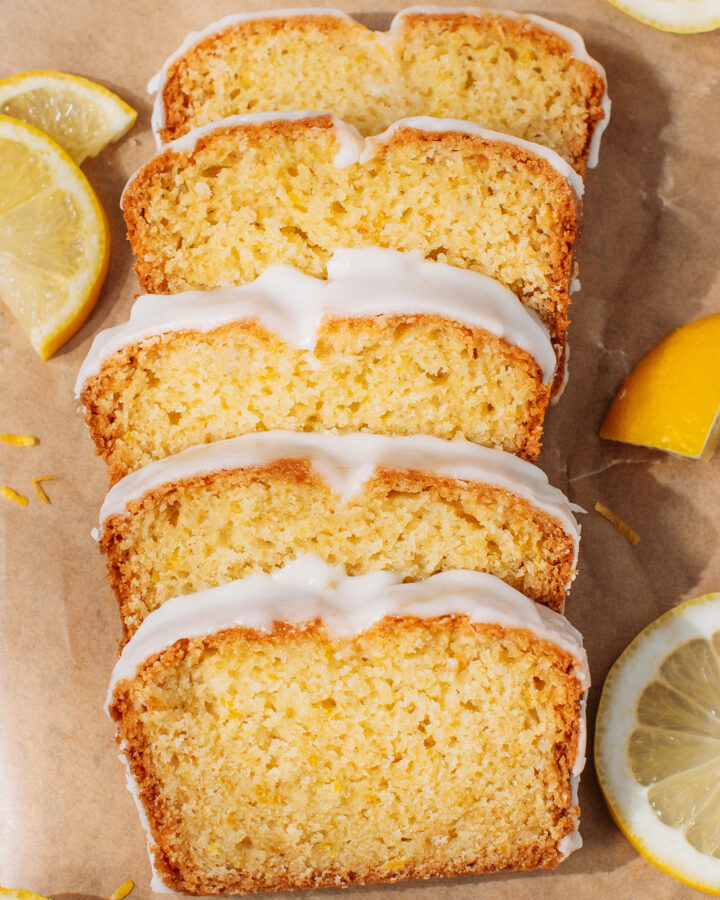 Moist Vegan Lemon Loaf Cake