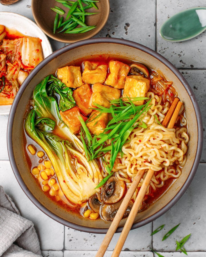 Easy Kimchi Ramen (30 Minutes!)