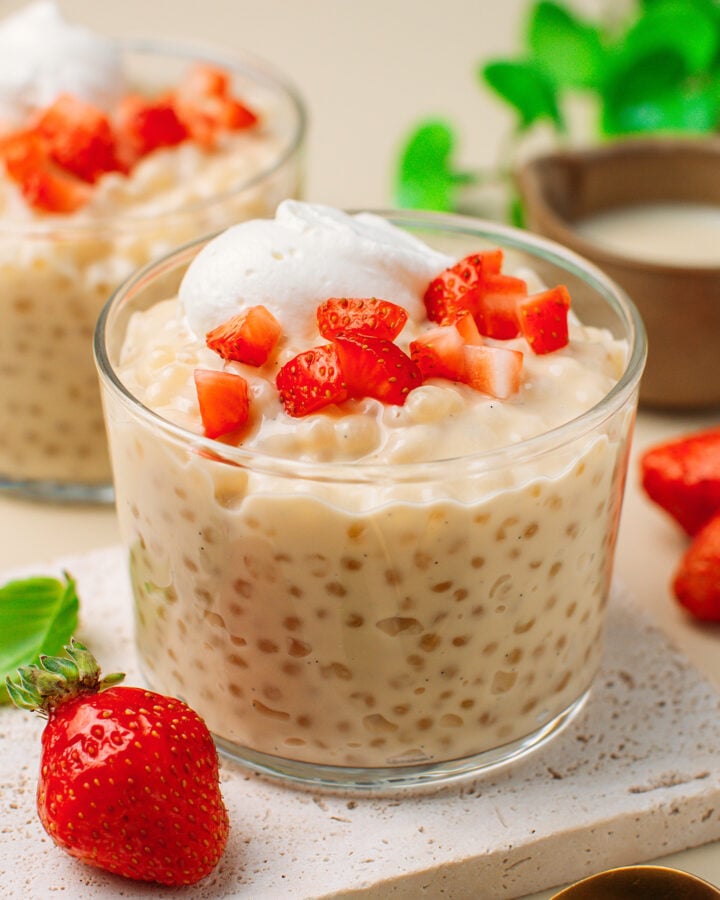 Creamy Vegan Tapioca Pudding (Coconut-Free)